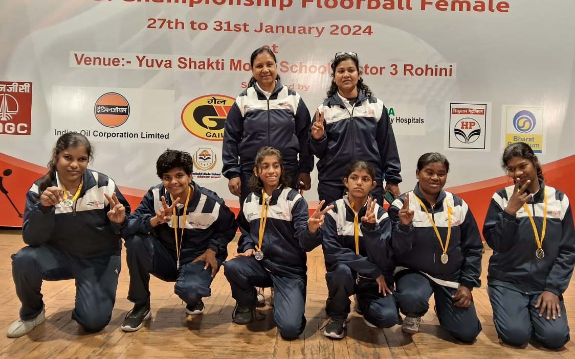 मध्यप्रदेश कि स्पेशल ओलंपिक्स भारत दिव्यांग महिला टीम ने दिखाया जोर प्राप्त किये मैडल