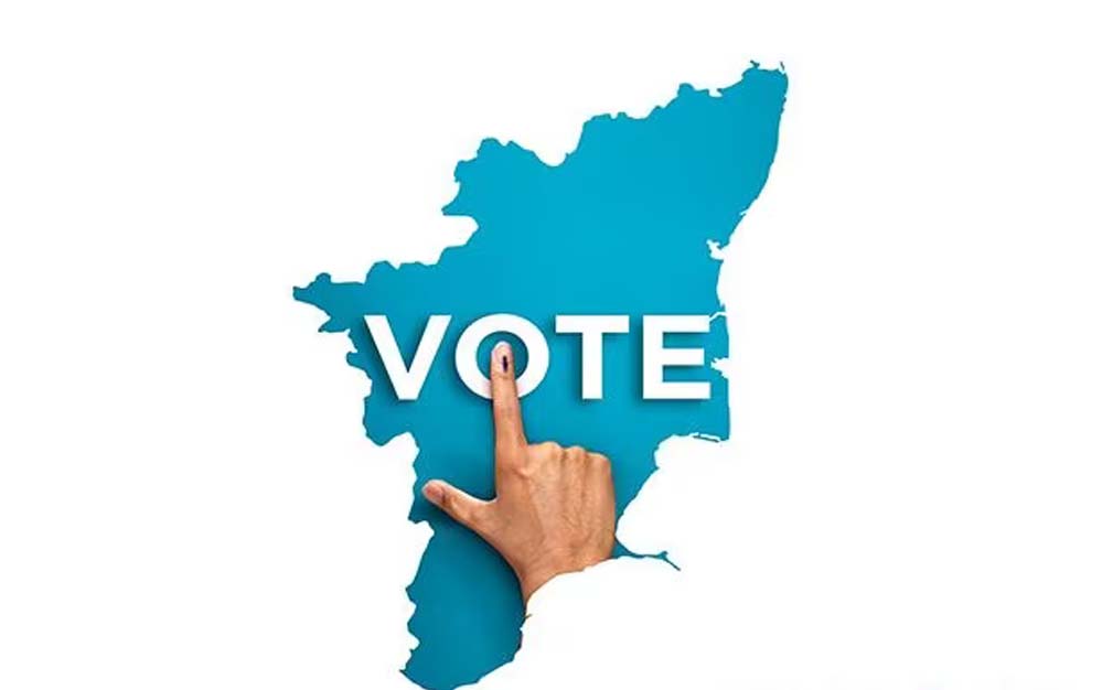 तमिलनाडु लोकसभा चुनाव के लिए मतदान 7 बजे सुबह से शाम 6 बजे तक होगा