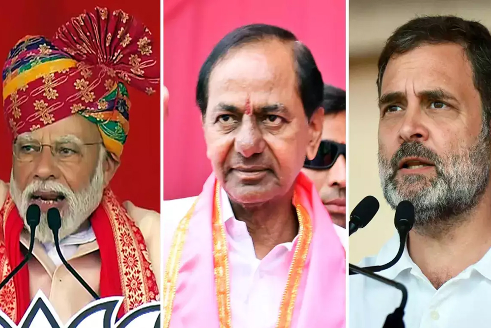 तेलंगाना: कांग्रेस जीत की लय कायम रखने की कोशिश में, भाजपा व बीआरएस को बाजी पलटने की उम्मीद