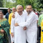 निशांत कुमार ऐक्शन में आए, संजय झा के घर जेडीयू की मीटिंग में दिखे