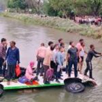 कानपुर में बड़ा हादसा: यात्रियों से भरी बस नहर में गिरी, कई घायल
