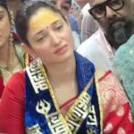 महाकाल की भक्ति में लीन दिखीं तमन्ना भाटिया: त्रिपुण्ड लगाकर भस्म आरती में हुईं शामिल