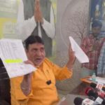 लुधियाना प्रेस कॉन्फ्रेंस में गरमाई सियासत: AAP विधायक ने मजीठिया को दी खुली चुनौती