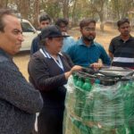 रांची में बीआईटी मेसरा के छात्रों ने प्लास्टिक बोतलों से बनाए पर्यावरण अनुकूल डस्टबिन
