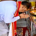 मुख्यमंत्री विष्णुदेव साय ने हरिनाम संकीर्तन यज्ञ में लिया हिस्सा, जगन्नाथ मंदिर में की पूजा-अर्चना