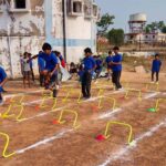 ग्रीष्मकालीन खेल शिविर में निखर रही बच्चों की प्रतिभाएं