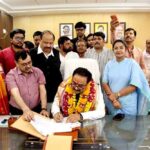 सिंह ने लघु उ‌द्योग निगम के अध्यक्ष का किया पदभार ग्रहण