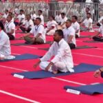 अंतरराष्ट्रीय योग दिवस पर योगमय हुआ बिहार, पटना में मुख्यमंत्री सम्राट चौधरी ने किया योगाभ्यास