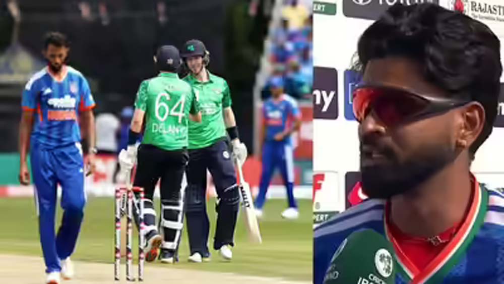 ए टी20 कप्तान Shreyas Iyer की अगुवाई में भारत को आयरलैंड के खिलाफ पहले मैच में 34 रनों से हार
