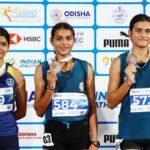 हरियाणा की बेटियों ने नेशनल एथलेटिक्स में डिस्कस थ्रो पर किया कब्जा