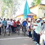 योग दिवस पर गौरेला-पेंड्रा-मरवाही में साइकिल रैली, फिटनेस और स्वास्थ्य का दिया संदेश