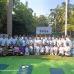 जिंदल स्टील मशीनरी डिवीजन ने मंदिर हसौद संयंत्र में अंतर्राष्ट्रीय योग दिवस मनाया
