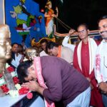 उप मुख्यमंत्री  विजय शर्मा ने भारत माता की प्रतिमा एवं भव्य शहीद स्मारक का किया लोकार्पण
