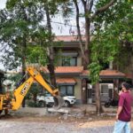 सेजबहार फेस-1 कॉलोनी की भूमि से अतिक्रमण हटाया, अवैध सड़क निर्माण पर मंडल की कार्रवाई