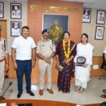 पुलिस मुख्यालय परिवार द्वारा 11 सेवानिवृत्‍त कर्मचारियों को दी गई भावभीनी विदाई