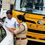 भोपाल में स्कूल बसों पर ट्रैफिक पुलिस की सख्ती, 600 से ज्यादा बसों की जांच में 40 पर कार्रवाई