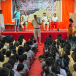 पाली में पुलिस और खेल विभाग का संयुक्त नशा मुक्ति अभियान,300 विद्यार्थियों ने ली नशा न करने की शपथ