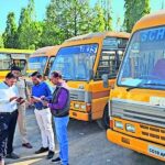 बिलासपुर में स्कूल बसों पर बड़ी कार्रवाई, जांच में 36 वाहन अनफिट पाए गए