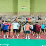 टैलेंट सर्च में उमड़ा बैडमिंटन और टेनिस का जोश: 93 खिलाड़ियों ने आजमाया दम, शनिवार को फिर मिलेगा मौका