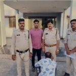 थाना निशातपुरा पुलिस की बड़ी कार्यवाही, कुख्यात 10000/-रुपये का इनामी बदमाश काला उर्फ नजफ ईरानी गिरफ्तार