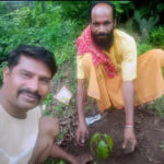 प्रदेश प्रवक्ता बालकिशन विश्वकर्मा ने आम के वृक्ष छतरपुर में लगाए