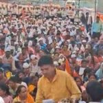 भोपाल में बिजली विभाग के हजारों आउटसोर्स कर्मचारियों का प्रदर्शन, संविदा दर्जा और ₹50 लाख बीमे की मांग