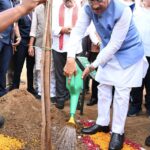 मुख्यमंत्री   विष्णुदेव साय ने अपनी माँ के नाम पर लगाया पीपल का पौधा, वन महोत्सव-2026 का हुआ शुभारंभ