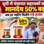यूपी में पंचायत सहायकों का मानदेय 50% बढ़ा, अब हर महीने मिलेंगे ₹9 हजार