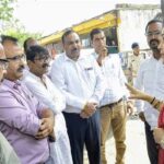 राज्यमंत्री (स्वतंत्र प्रभार) गौर ने अवधपुरी में किया सड़कों का निरीक्षण