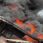 जालंधर में गद्दे की फैक्ट्री में भीषण आग, 2 KM दूर तक दिखा धुएं का गुबार; 10 दमकल गाड़ियां मौके पर