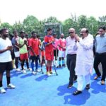 छत्तीसगढ़ हॉकी लीग : चयन ट्रायल के पहले दिन 223 खिलाड़ी उतरे मैदान पर, उप मुख्यमंत्री  अरुण साव ने खिलाड़ियों से की मुलाकात