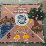 नारायणपुर में जिला स्तरीय रंगोली प्रतियोगिता संपन्न