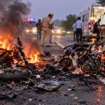 राजस्थान में भीषण सड़क हादसा, दो बाइकों की टक्कर के बाद लगी आग; 3 युवकों की मौत